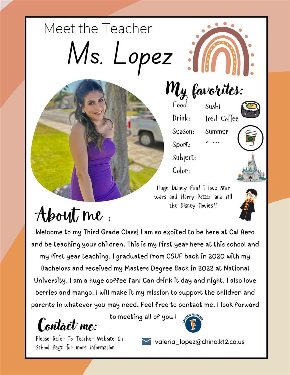 Meet the Teacher 